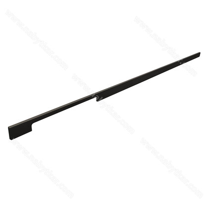 Madlo F914 - 1200 mm, čierna matná 