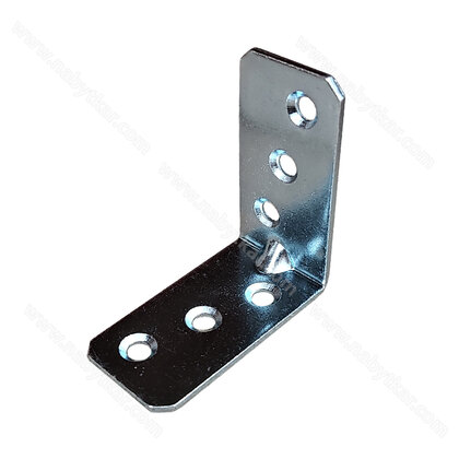 Uholník kovový trojradové dierovanie 50x50x25, zinok ( bal:100 ks) Uholník kovový trojradové dierovanie 50x50x25, zinok ( bal:100 ks)