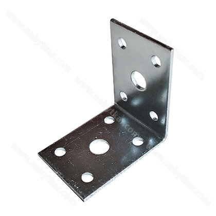 Uholník kovový trojradové dierovanie 50x50x35, zinok ( bal:100 ks) Uholník kovový trojradové dierovanie 50x50x35, zinok ( bal:100 ks)