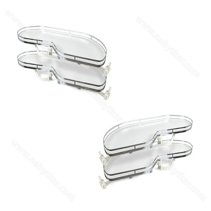 Erg.roh.kôš NUVO II.pre 1000 mm,  2 pol. chróm s tlmením