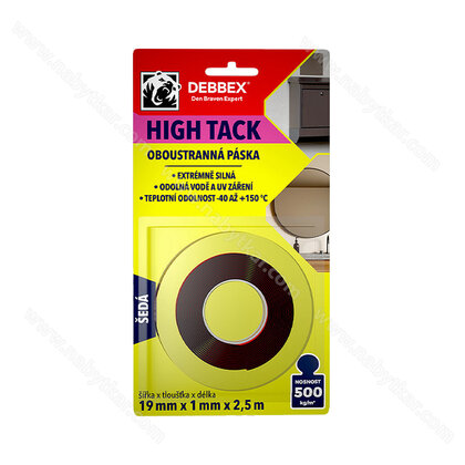 Obojstranná páska High Tack 19mm x 2,5 m / Den Brawen