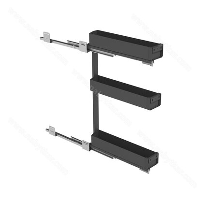 Cargo košík "20" 249 PRO LINE, bočný-s tlmením,(160x500x850) Antracit / SIGE