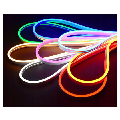 LED PAS Flexi - Neon RGB 6x12  9,6W/m (rolka = 50 m)