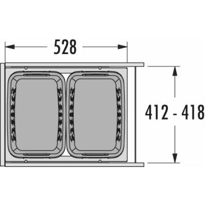 Kôš na bielizeň 450 /HAILO