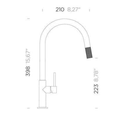 Batéria Talia SA EDM s výsuvnou koncovkou (vrch.montáž)