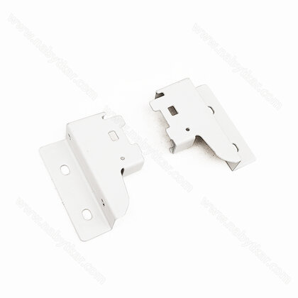 EVO uchytenie zadné, nízke  h-86 bez relingu ,biele /Swell EVO uchytenie zadné, nízke  h-86 bez relingu ,biele /Swell