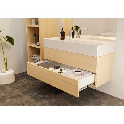 Ložiskový plnovýsuv 2v1 PUSH a s tlmením  500mm /Gamet