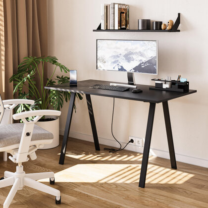 Kancel. podnož SR104 ,v:725 mm, š:1060 mm, čierna matná   / Gamet Kancel. podnož SR104 ,v:725 mm, š:1060 mm, čierna matná   / Gamet