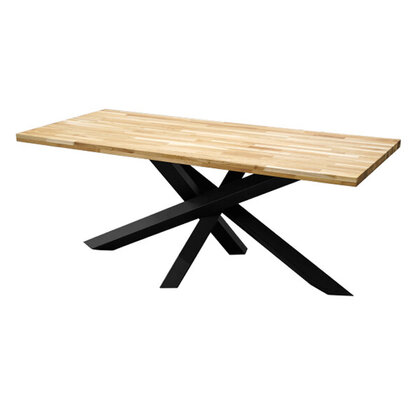 Stolová podnož 3X ,v:710x1651, čierny mat  Stolová podnož 3X ,v:710x1651, čierny mat