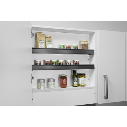 Polica na koreničky nad digestor dl:60 cm