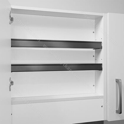 Polica na koreničky nad digestor dl:60 cm