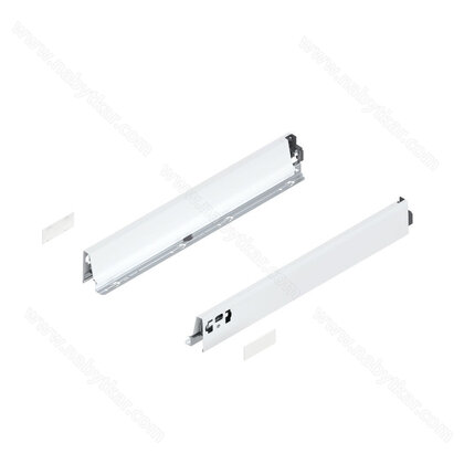 Tandembox 378N45002S 450mm Bočnica nízka "N" Ľavá a pravá, biela