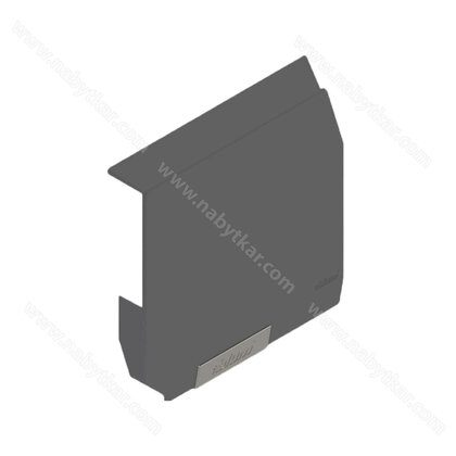 AVENTOS HK-S, Krytka TMŠ (antracit) 20K8A21.21, Ľavá 