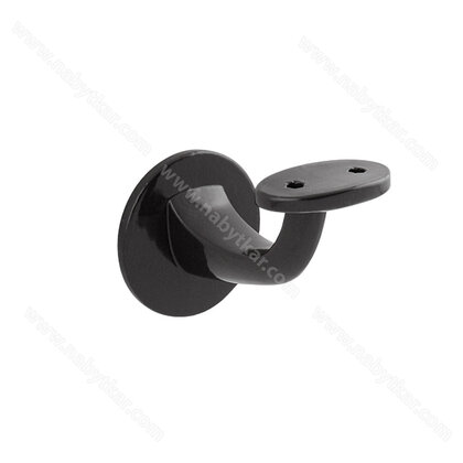 Držiak schodiskového madla STM čierna matná 