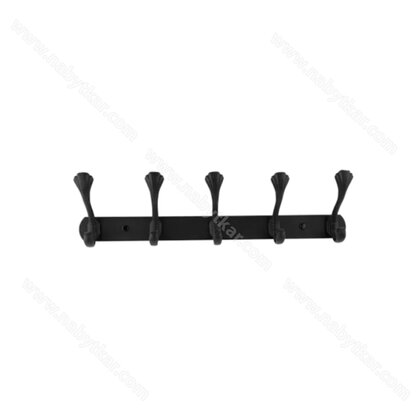 Vešiak WUI 2 na odev C 410x37 čierny