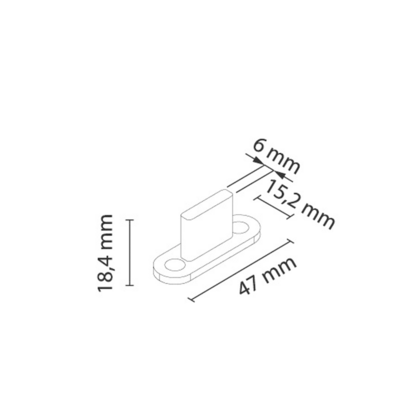 Klzák AO-075, čierny (11147000) /Laguna