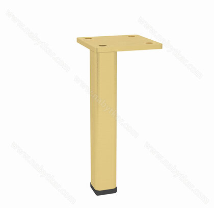 Nábytk.noha Z-4615 100mm, zlato mat. bez regulácie 