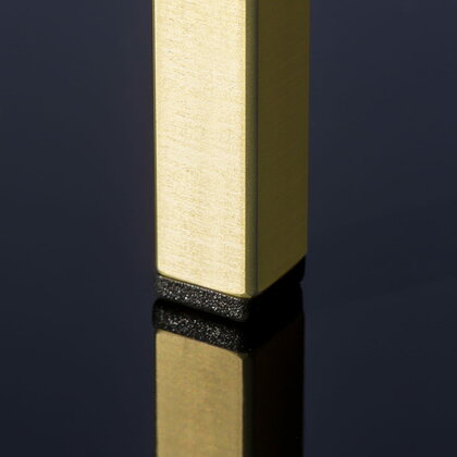 Nábytk.noha Z-4615 190mm, zlato mat. bez regulácie 