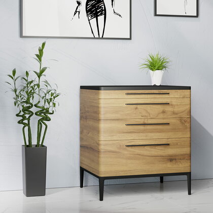 Podnož pod skrinku Z-6913-800.P61 , čierna mat.