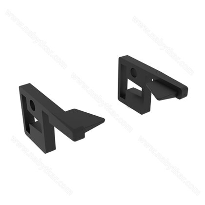 Koncovka pre úchytkový profil čierna (1kpl = 2ks)