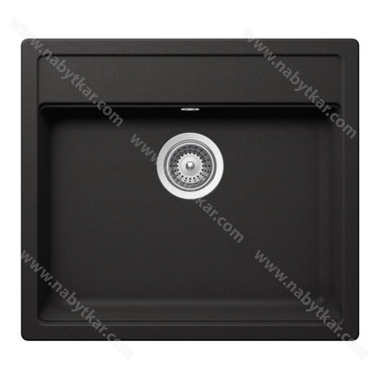 Drez NEMO N-100, 570x510, NERO + sifón