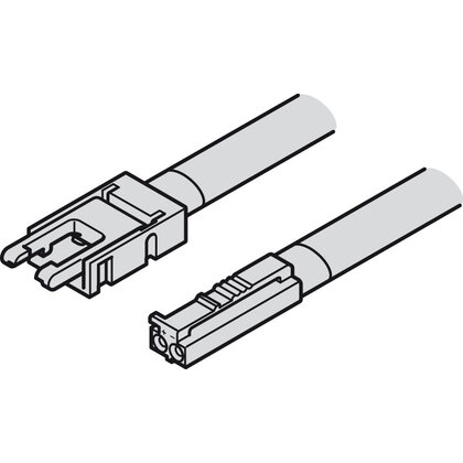 Kabel napájací , Häfele Loox5 pro osvětlovací LED pásku, jednobarevnou, 8 mm , 24 V, L 2000 m