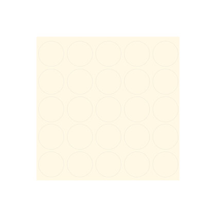 Krytky samolep.fi 14 mm U104 ST9 (1 plátok= 25 krytiek)/ 435