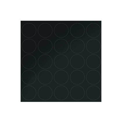 Krytky samolep.fi 14 mm U9991 PM (1 plátok= 25 krytiek)/ 611