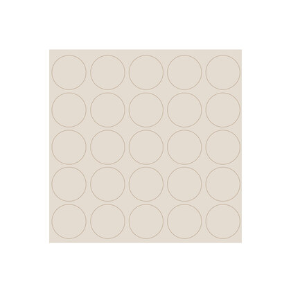 Krytky samolep.fi 14 mm U705 ST9 (1 plátok= 25 krytiek)/ 615