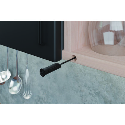 Nastavi. stmívač, pro dotyk, paměť. funkci lze vypnout, Häfele Loox, modulární Funkce pozvolného zap