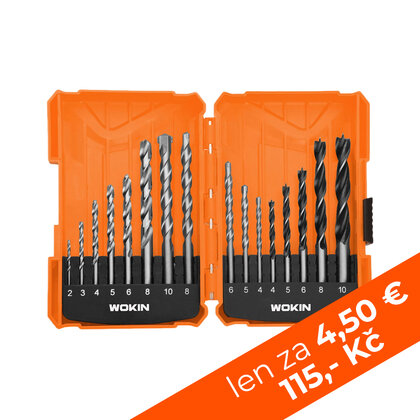 Sada vrtákov, 16 ks / Wokin
