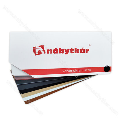 Vzorkovník Velvet Ultra Mat / Nábytkár Vzorkovník Velvet Ultra Mat / Nábytkár