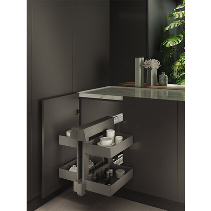 341PRO Koše  (sada 4 ks ) 900 x 480 pre šírku dvierí 450 mm, ANTRACIT  / SIGE