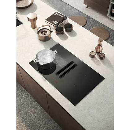 Odsávač pár TOLOMEO HOB 83 RED DIGIT, montáž do prac. dosky 