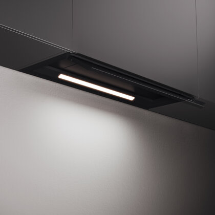 Odsávač pár CASTORE 90 čierny, montáž na dno hornej skrinky 