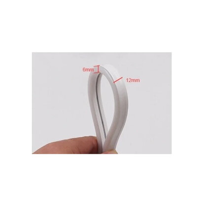 LED PAS Flexi - Neon Biely zimný 6x12  9,6W/m (rolka = 50 m)