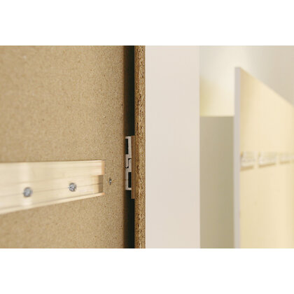 Záv. profil, Mont. systém pro panely Eilox,Pre ľahkú montáž stenových obkladov 783.53.001, dl:2000 m