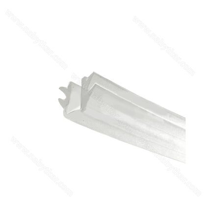 Tesnenie na sklo U-10 4mm transparent  pre madlá TWIN 10 mm  (bal:25 bm) /Laguna 