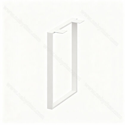 Noha stolová SR29-550-L40-K1 biela /Gamet 