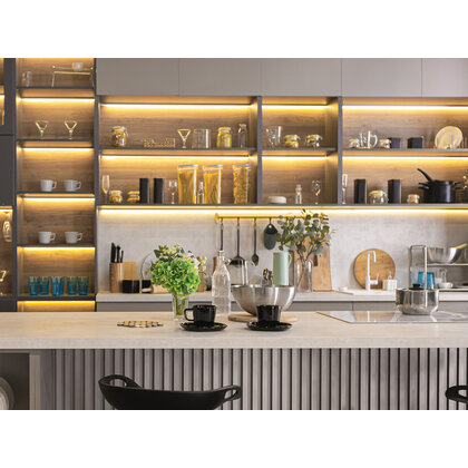 Led pás 3179/2 24V/9,6W/m 3v1 biela teplá, neutrál, studená 2-pólová (viacbiela 2-vodič.) 833.76.771