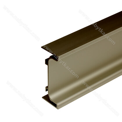 Gripless profil typ- "C"   L-3,5m C-32 šampaň