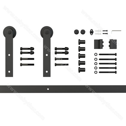 Zostava LOFT NOVA 1 - 1 dverová , 80 kg pre hr.35-45 mm + 2m kolaj /Laguna