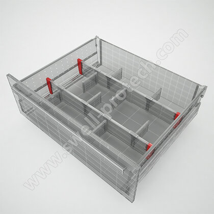 EVO organizér- uchytenie profilu na boxide EVO organizér- uchytenie profilu na boxide