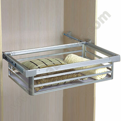 Výs.kôš na bielizeň K11, 848-920 hľbka 215, hliník /Iron line