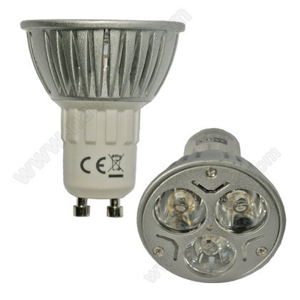 LED žiarovka GU10 230V-3,0W, poč.led-3x 2700K