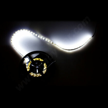 LED PAS 3528-IP65, 060 LED 12V, L-3m(14,4W), biela studená