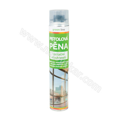 Mont. pena pištolová, 750ml Green line / Den Br.