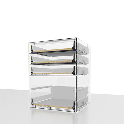 Zás.set-komb: E3A ( čelá 381mm-1x,125mm-3x )s EVObox evolution