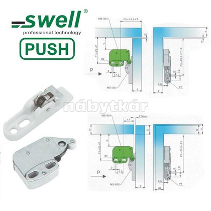 PUSH- systém /Swell