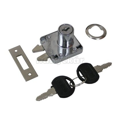 Zámok do harmon.dvierok, chróm /Gt Zámok do harmon.dvierok, chróm /Gt